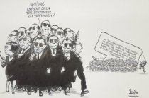 'Hey! Has anybody seen the statement on terrorism?'